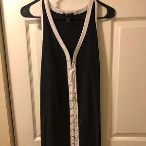 Lace up dress